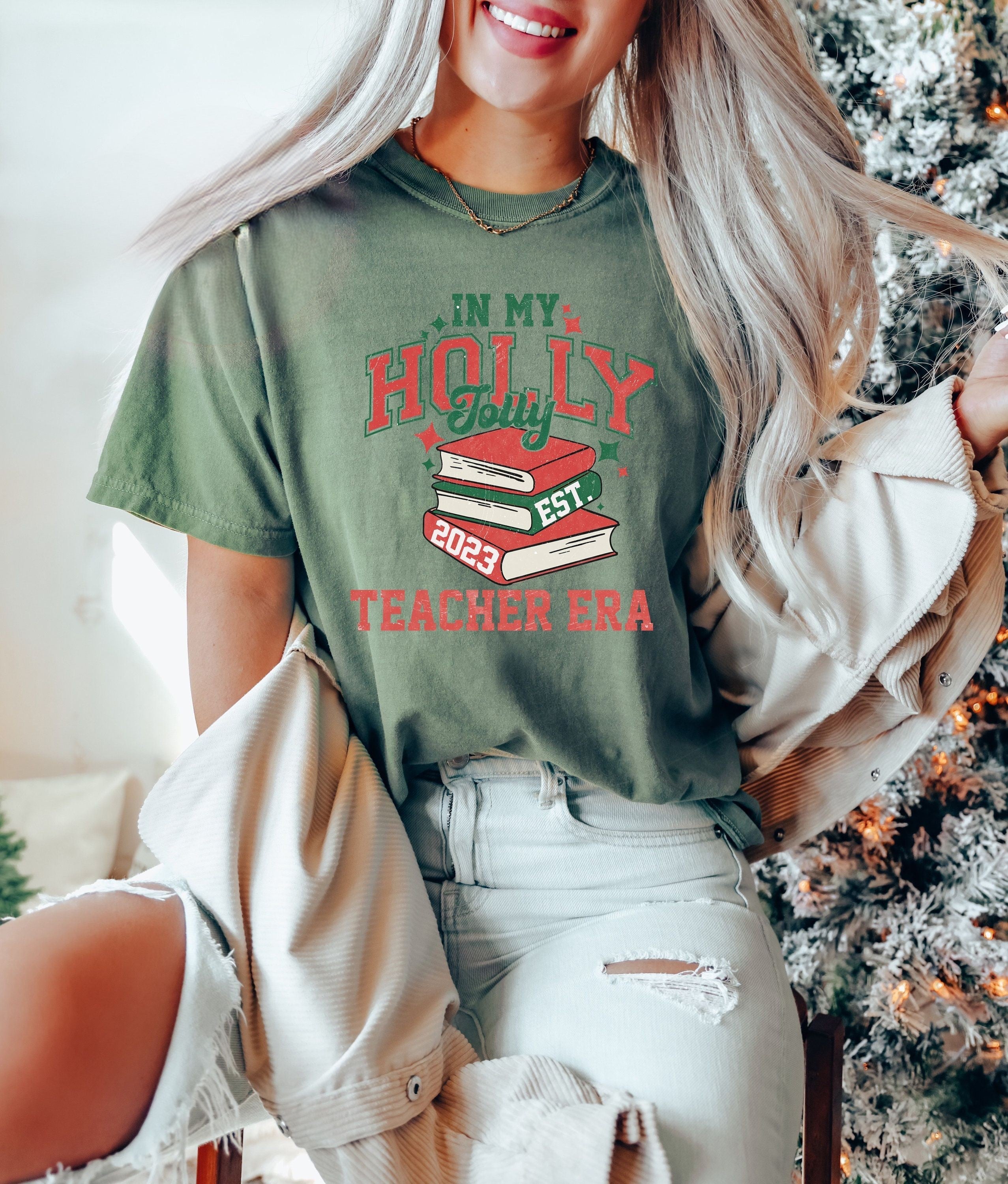 In My Holly Jolly Trendy Christmas T-shirt